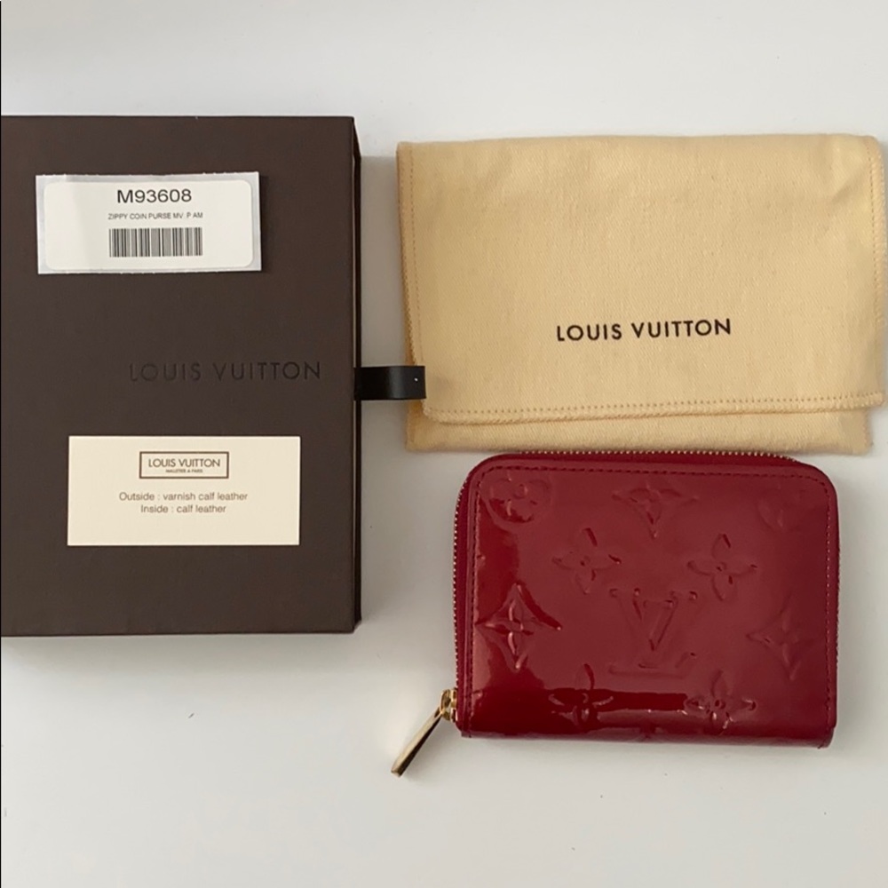 Louis Vuitton Monogram Vernis Zippy Coin Purse